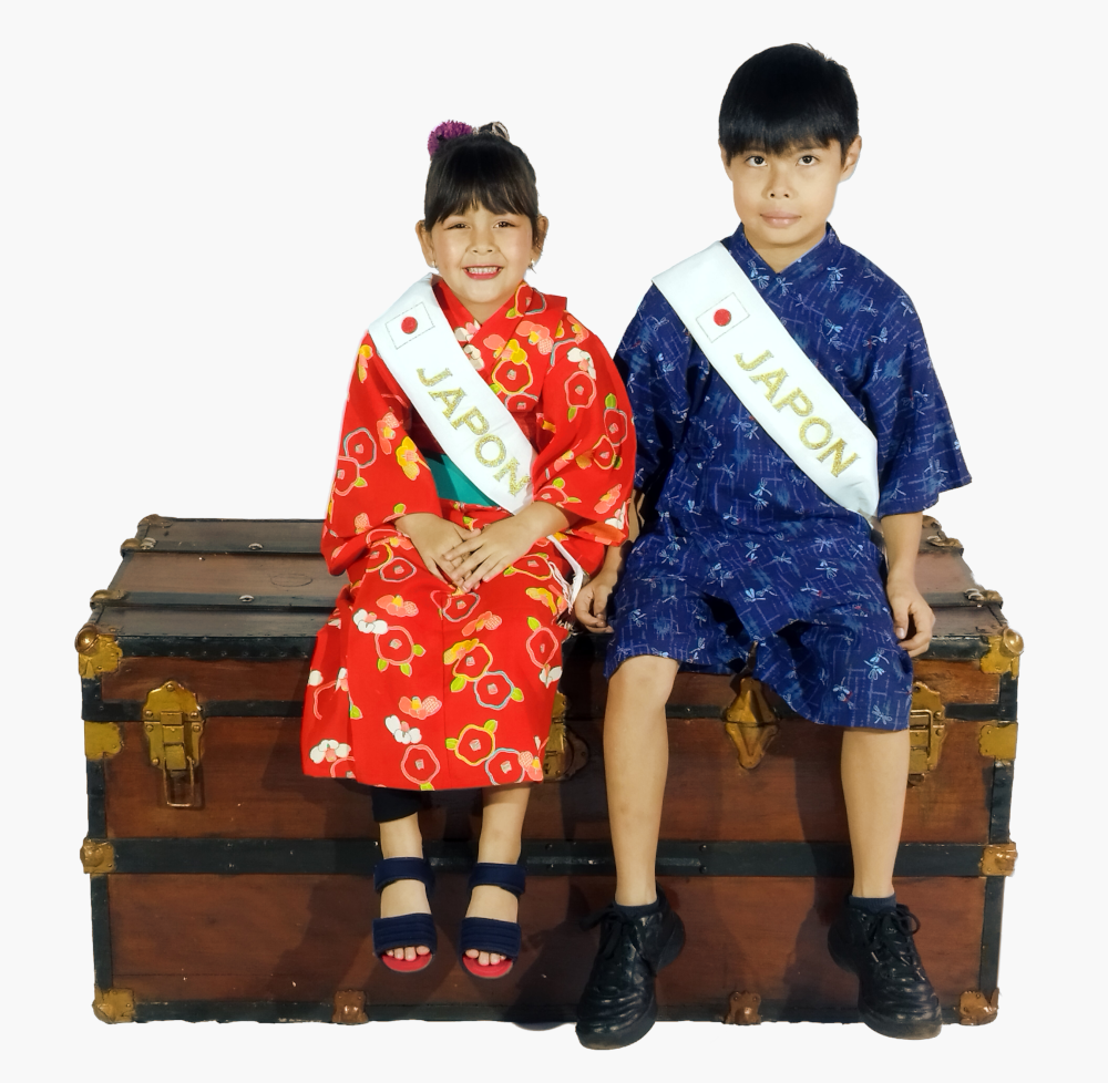Reyes infantiles 2026: Sofía Zismann Anzawa y Kokichi Britez Sakurai