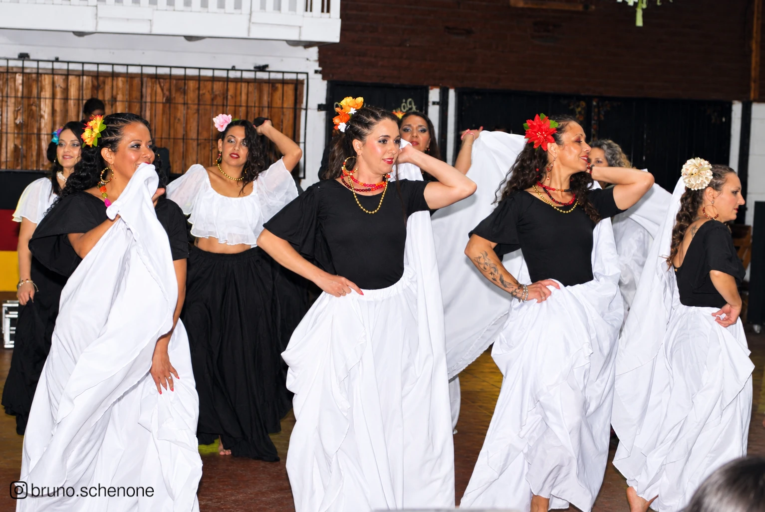 La colectividad brasilera celebró su Festa Branca en Jardín América