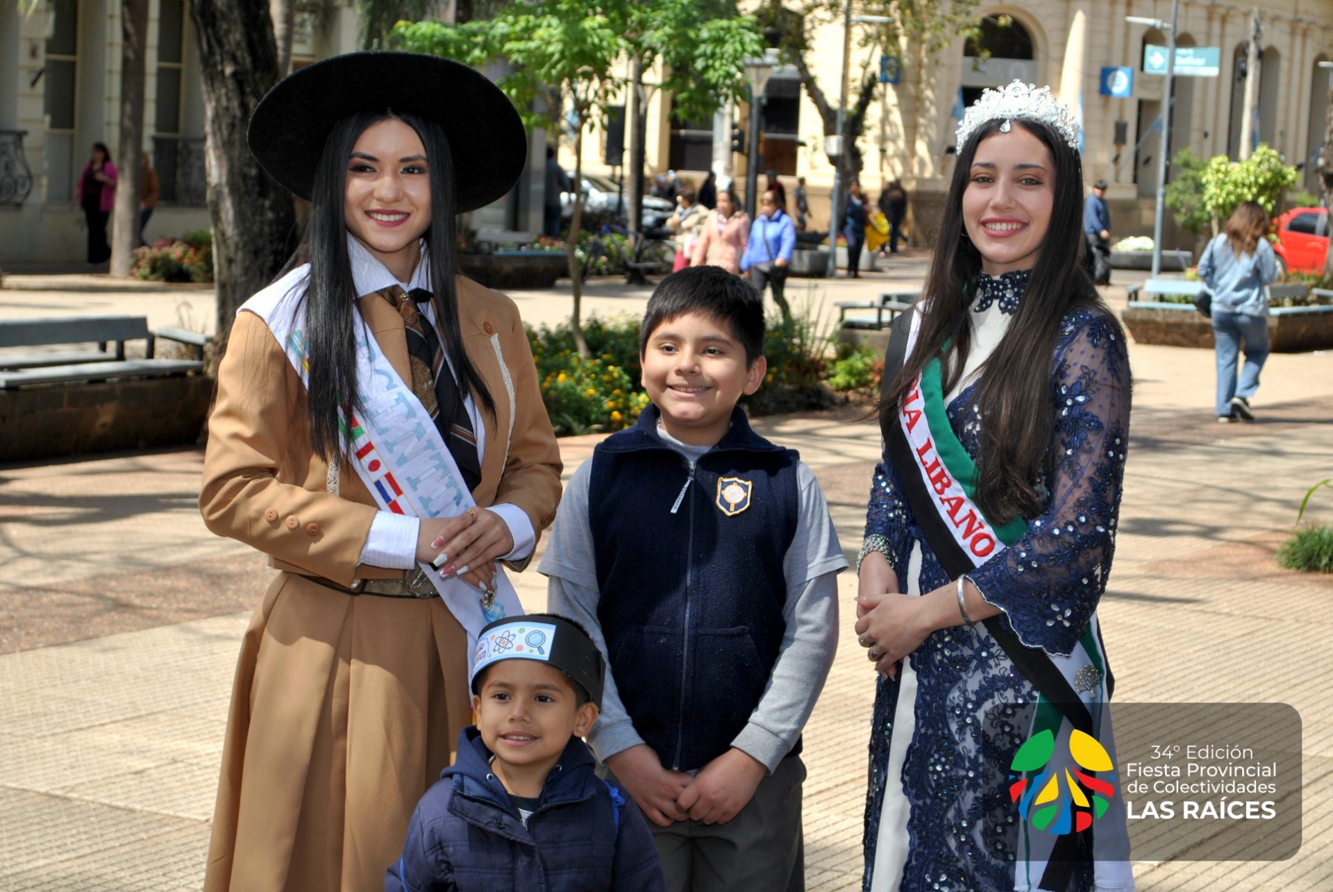 Presentación oficial de la 34° Fiesta Provincial de Colectividades Las Raíces y sus nueve candidatas a reina