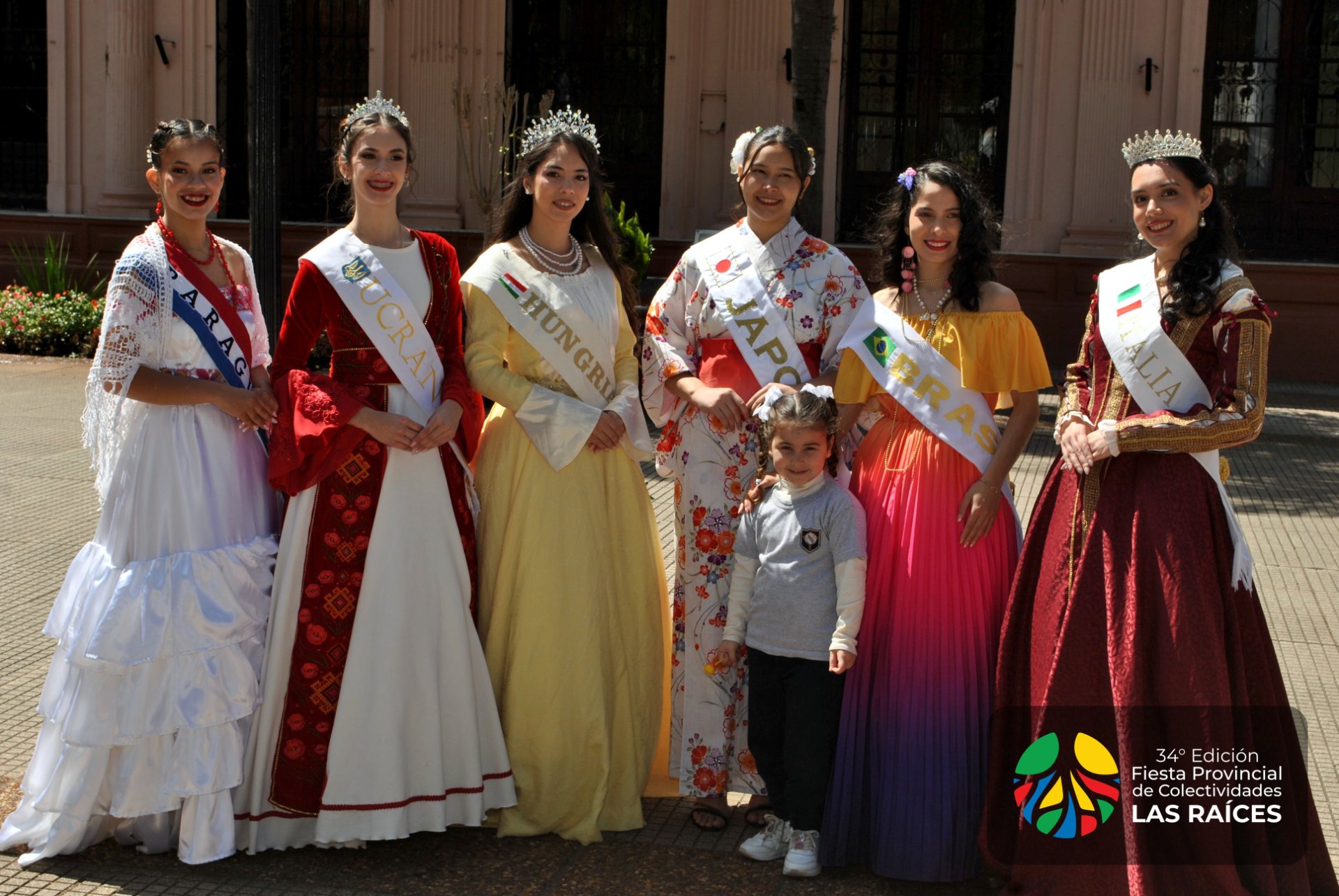 Presentación oficial de la 34° Fiesta Provincial de Colectividades Las Raíces y sus nueve candidatas a reina